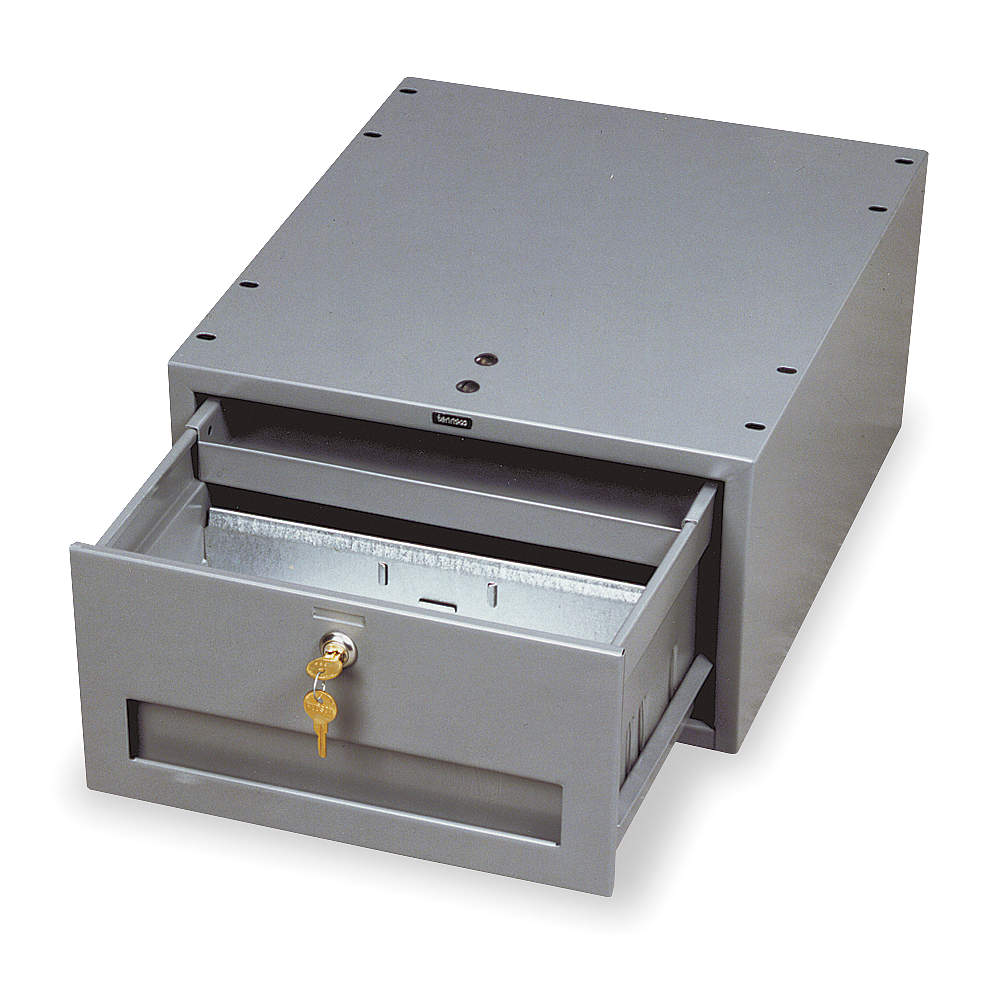 Drawer Lock 1 W x 2 D x 1 Inch H Chrome