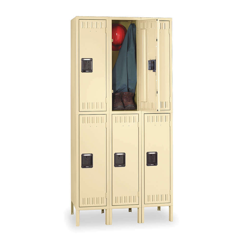 TENNSCO DTK-121836-3SD Wardrobe Locker (3) Wide (6) Openings | AB3GFC 1RZW8