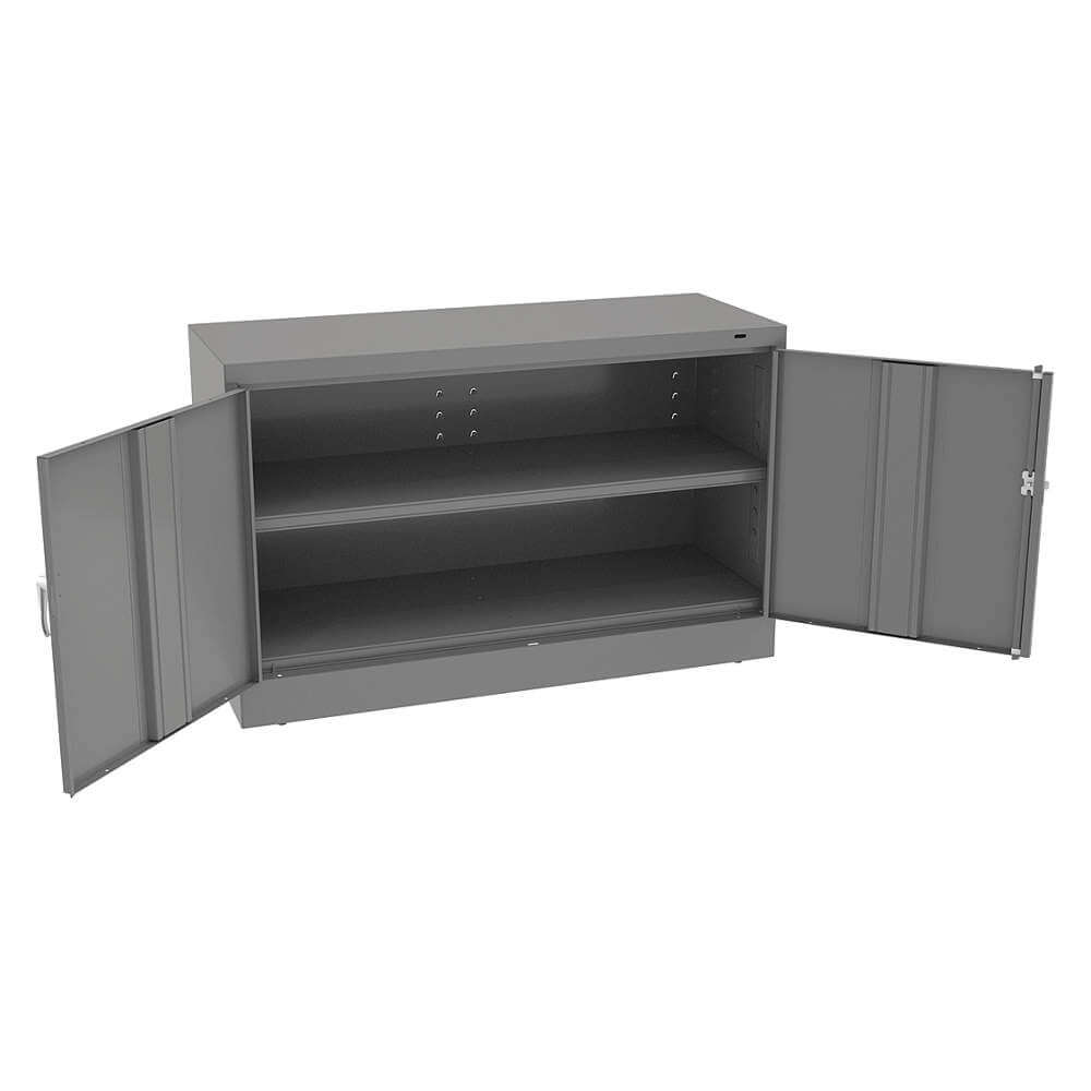 Storage Cabinet Medium Gray 48 Inch Width x 18 Inch Depth x 30 Inch Height