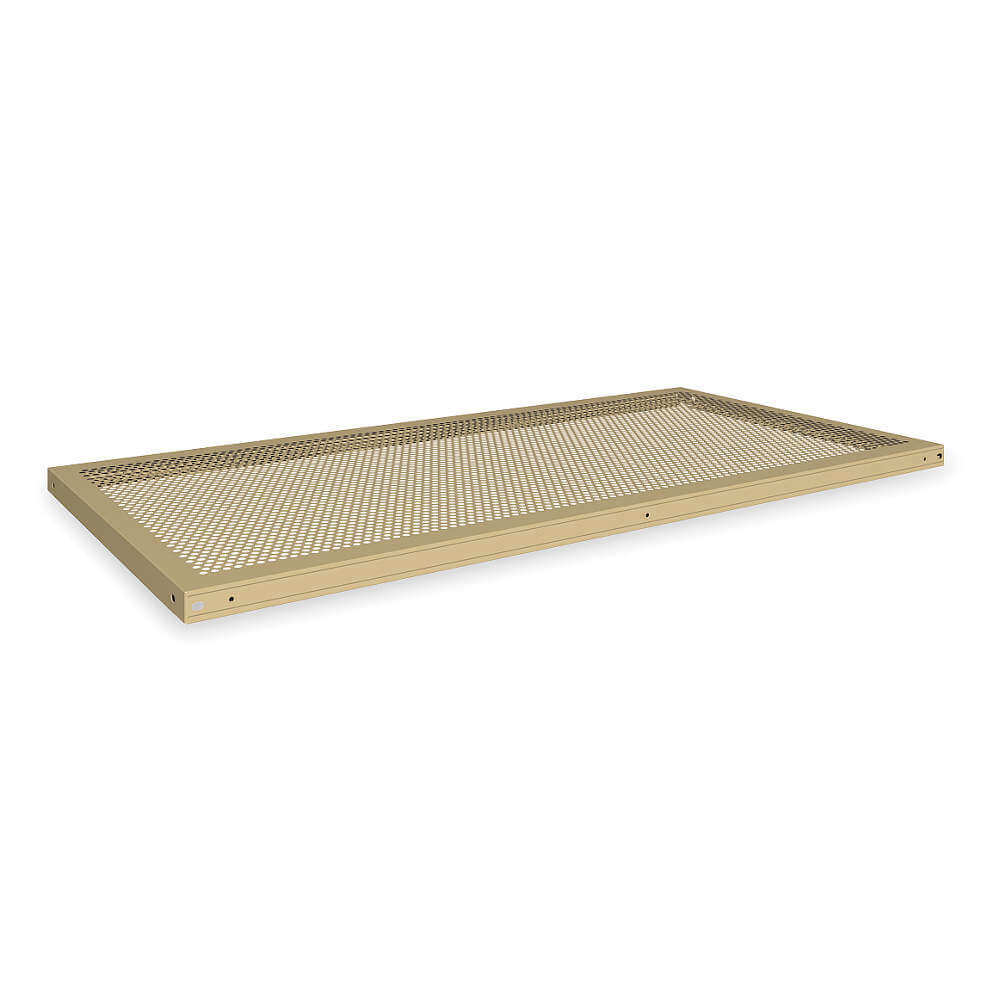TENNSCO QS-3612P Perforated Shelf Steel 22 Gauge Sand | AB2GVR 1LYT6