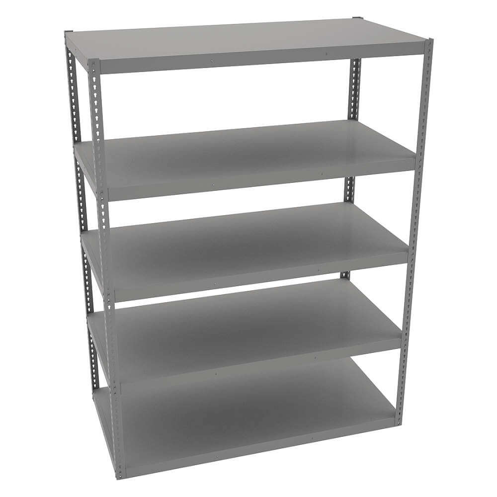 TENNSCO RXHS-723696 Boltless Shelving Unit 72 Inch Width x 36 Inch Depth x 96 Inch Height | AH9AUX 39FM74