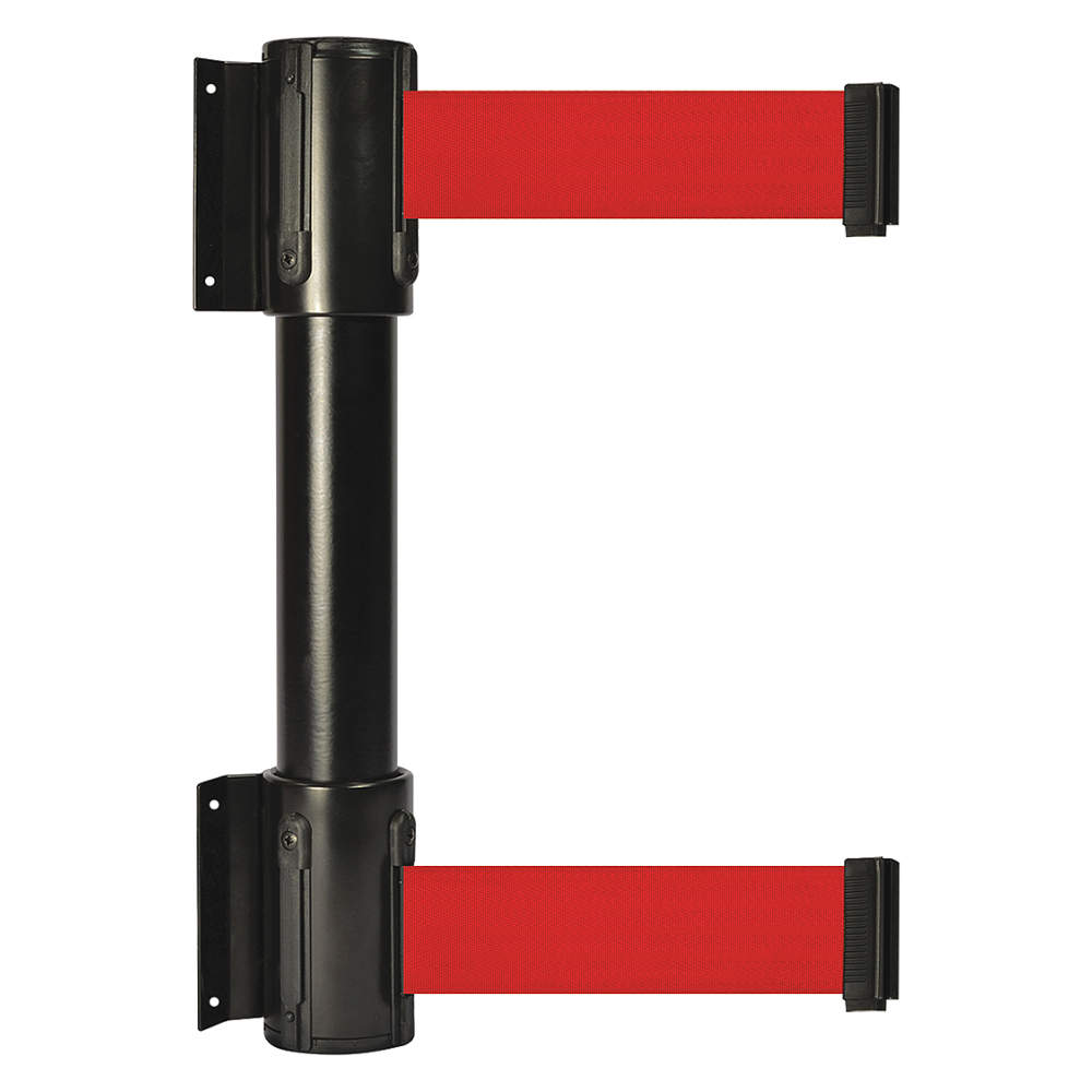 TENSABARRIER 896T2-33-STD-R5X-C Belt Barrier 7-1/2 feet 2 Inch Width Black | AH7GZP 36TT64