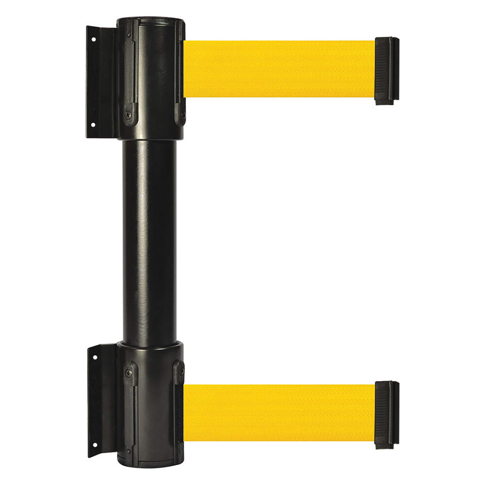TENSABARRIER 896T2-33-STD-Y5X-C Belt Barrier 7-1/2 feet Yellow 2 Inch Width | AH7GZQ 36TT65
