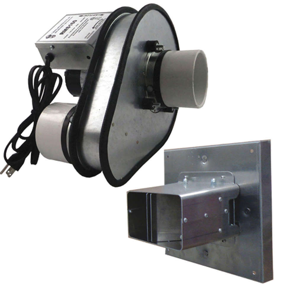 Radon Fan First Duct Diameter 3in. 120v