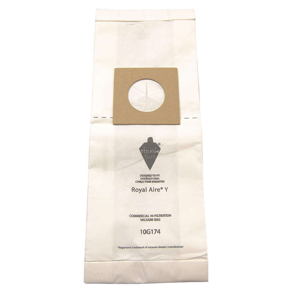 TOUGH GUY 10G174 Filter Bag 2-ply - Pack Of 10 | AA2FJM