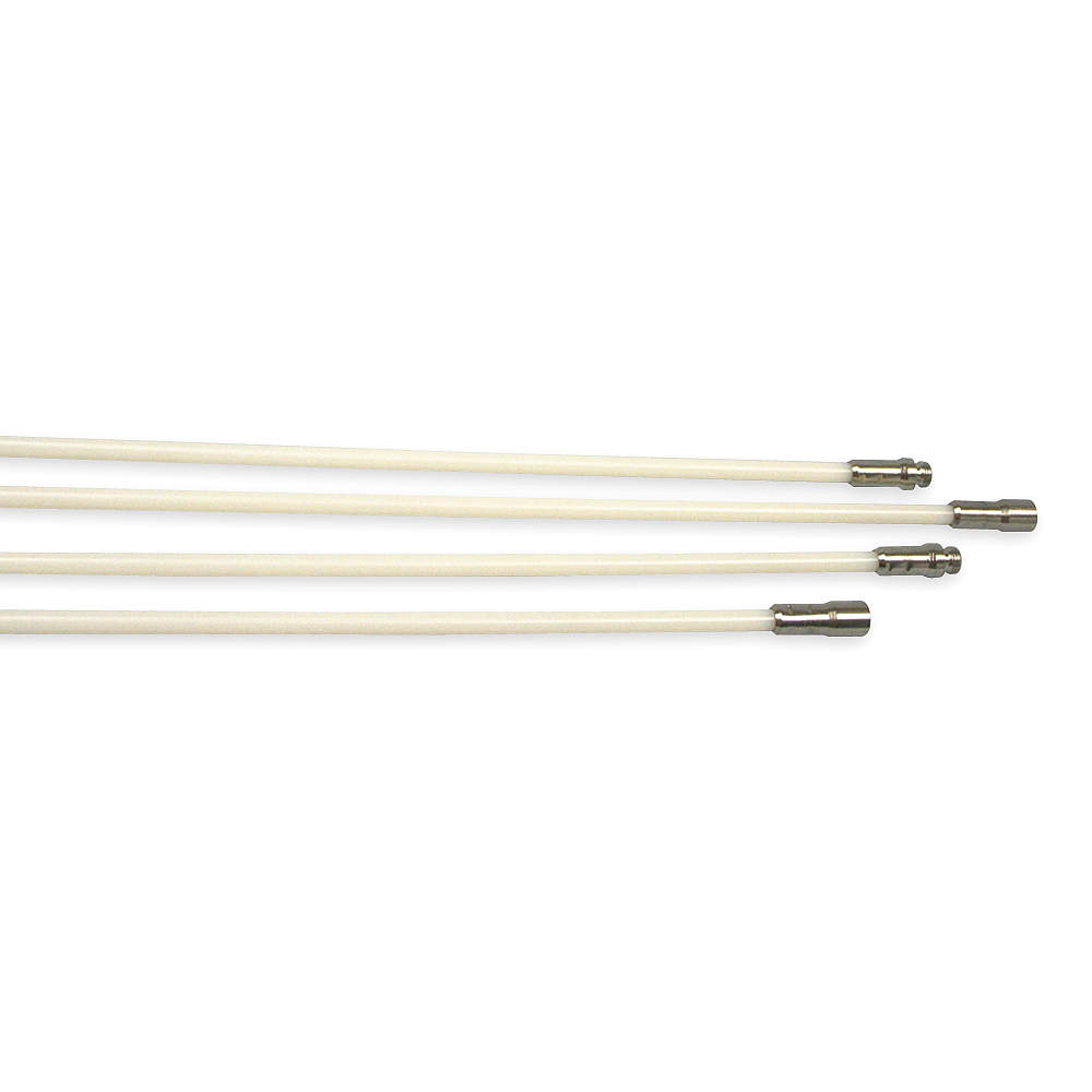 TOUGH GUY 2KVF4 Handle Nylon White 4 Feet Inch Length Pack Of 4 | AC2KFB