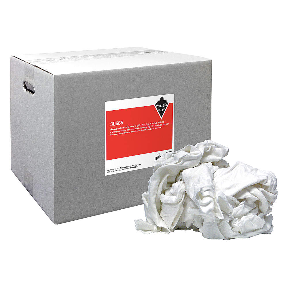 T-shirt Rags Cotton 25 Lb. Box