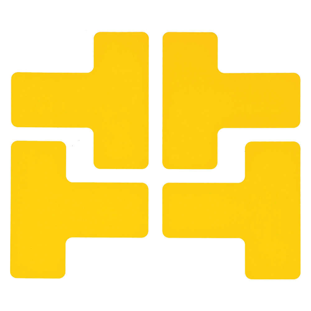 TOUGHSTRIPE 104439 Floor Marking Tape T 2 Inch W 5 Inch L - Pack Of 20 | AA4BLZ 12D524