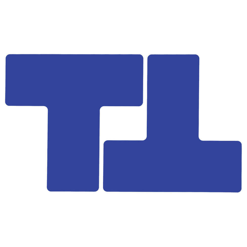 TOUGHSTRIPE 104450 Floor Marking Tape T 3 Inch W 8 Inch L - Pack Of 20 | AA4BMB 12D526