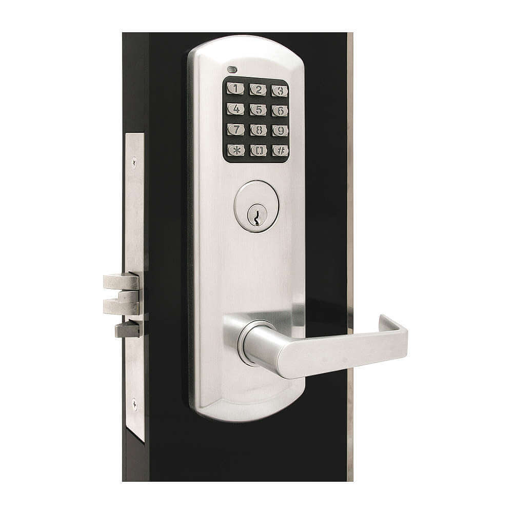 TOWNSTEEL XME-2040-S-626 Classroom Lock Satin Chrome Sentinel Lever | AH4NKM 35DX55