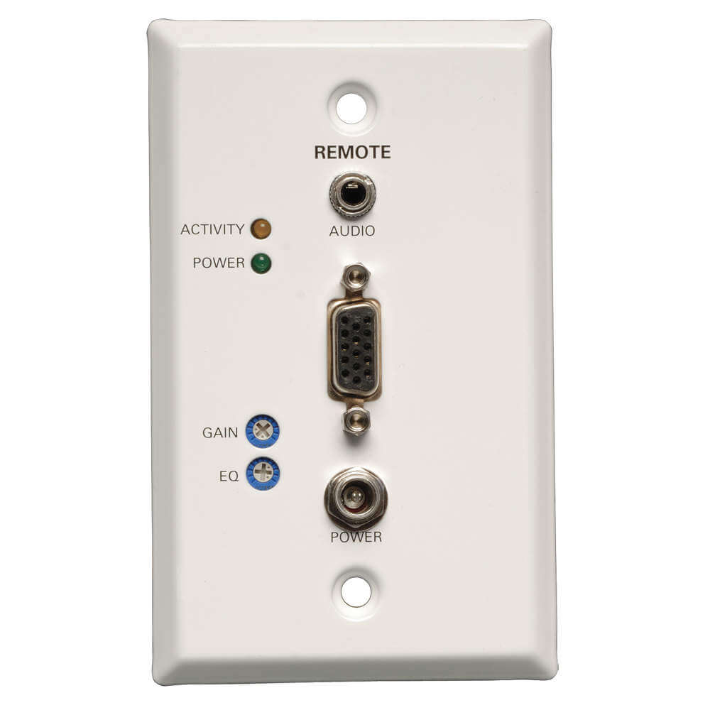 TRIPP LITE B132-100A-WP-1 Display Extender Recvr Vga 3.5mm Cat5e/6 | AA4YDC 13J038