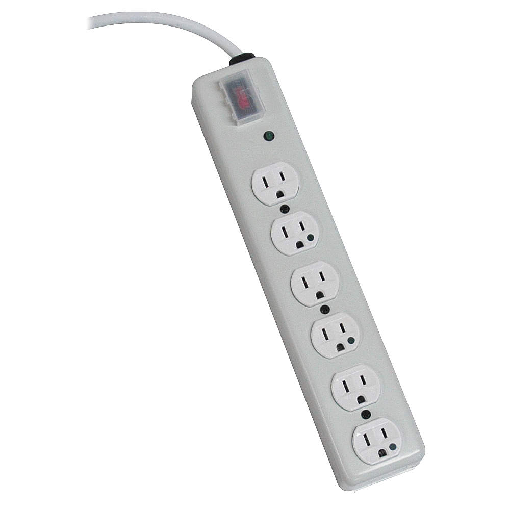 TRIPP LITE SPS-615-HG Surge Suppressor 15a 6 Outlet 15ft White | AD2NRP 3TA12