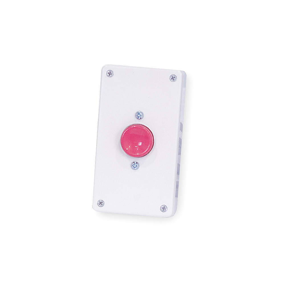 Push Button Beige And Red