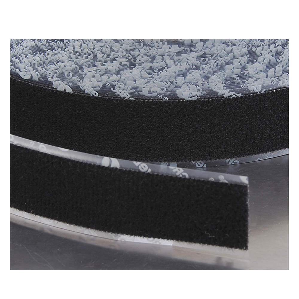 Reclosable Fastener Loop 5/8 x 25 Yard Black