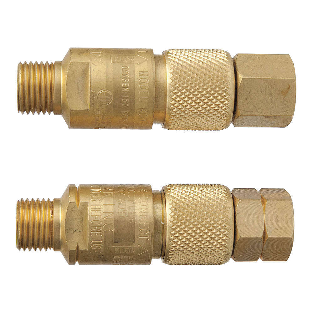 Hose Quick Connect Brass 9/16in-18