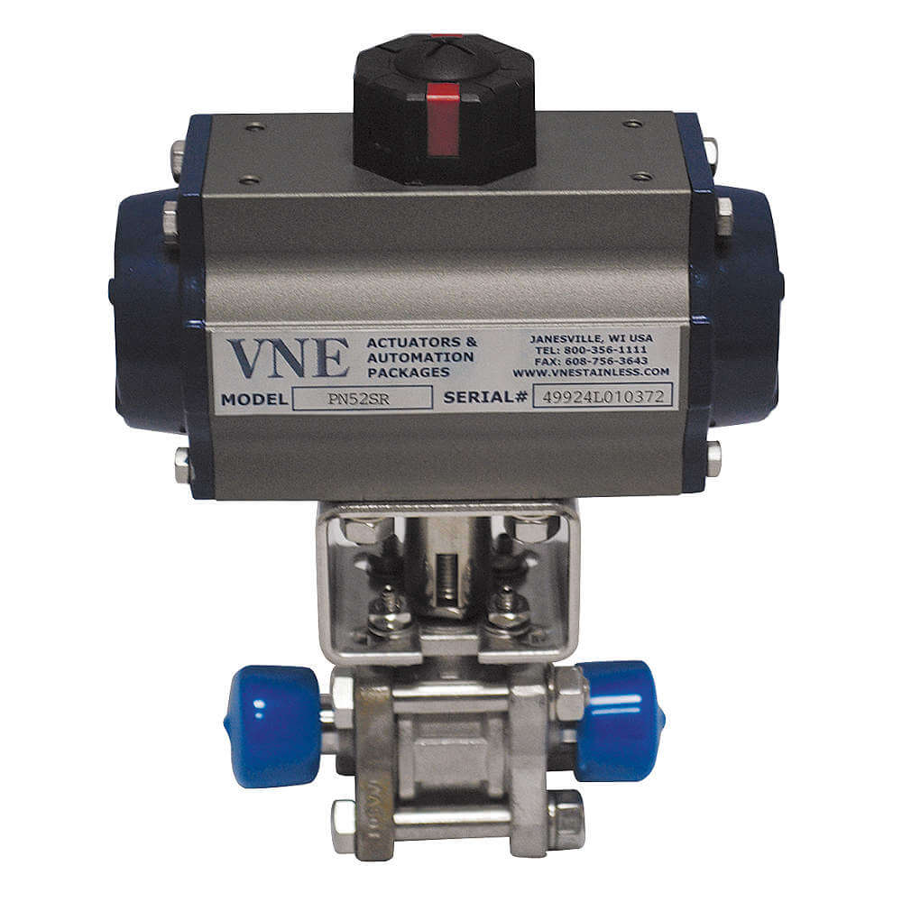 Actuated Ball Valve 2 Inch 316 Stainless Steel