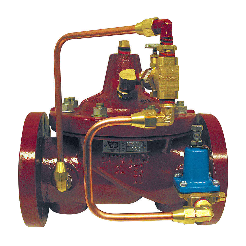 Pressure Reducing Control Valve, 6 Inch Nominal Pipe Size, Flanged, 30 PSI to 300 PSI