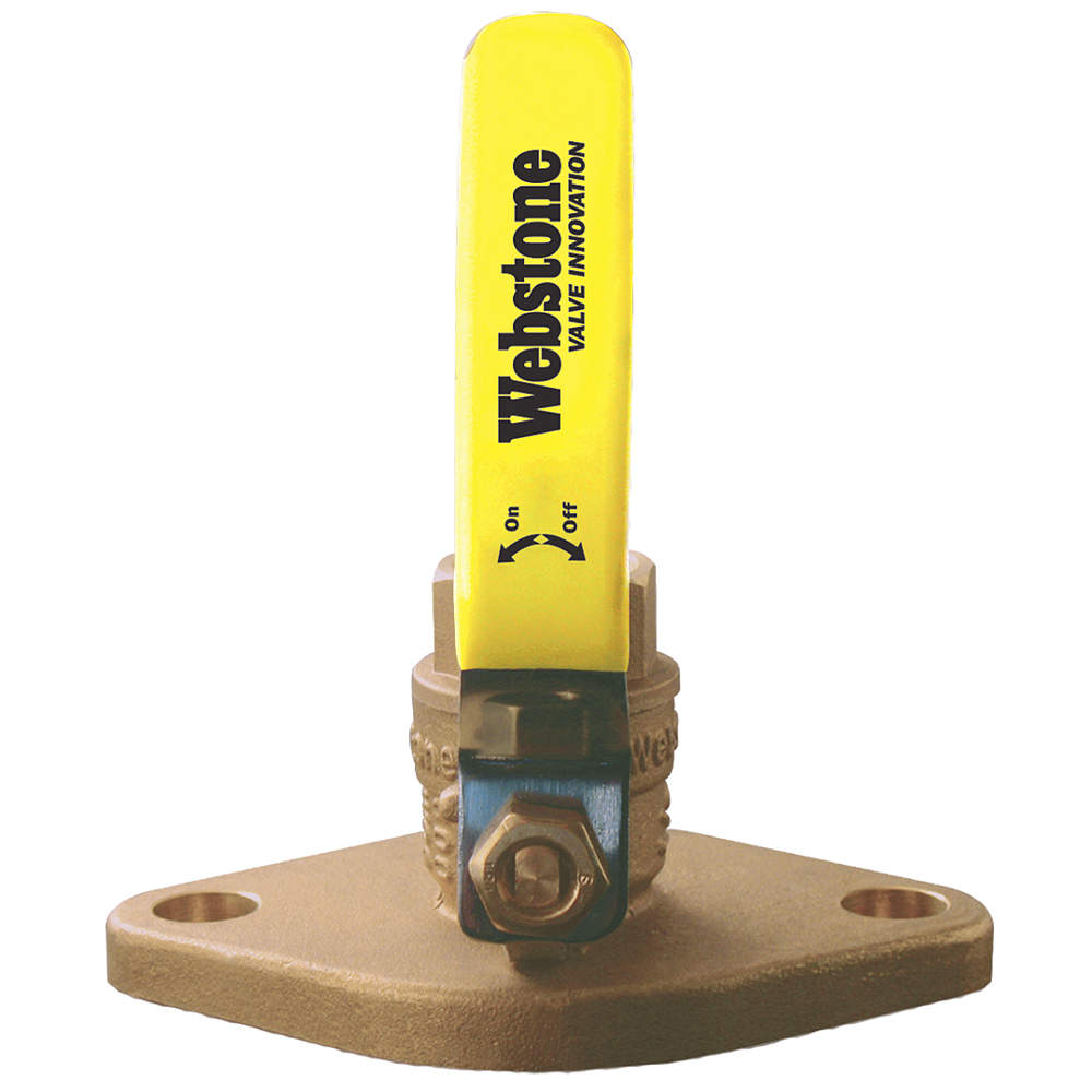 WEBSTONE 40403 Flanged Ball Valve 3/4 In | AD3PPV 40L171