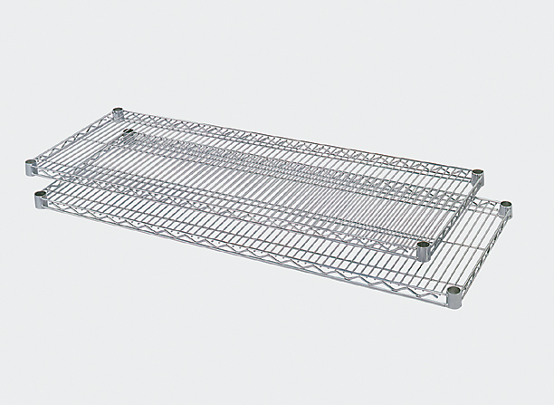 WESCO 170278 Chrome Plated Wire Shelving 2-piece Shelf Set, 36" x 19/64" x 18" | AG7KPL