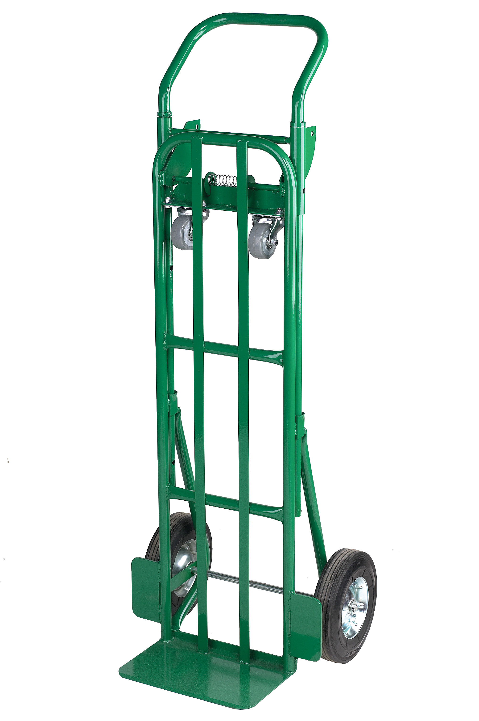 2-in-1 Greenline Du-all Economy Convertible Hand Truck, 600 Lbs Capacity
