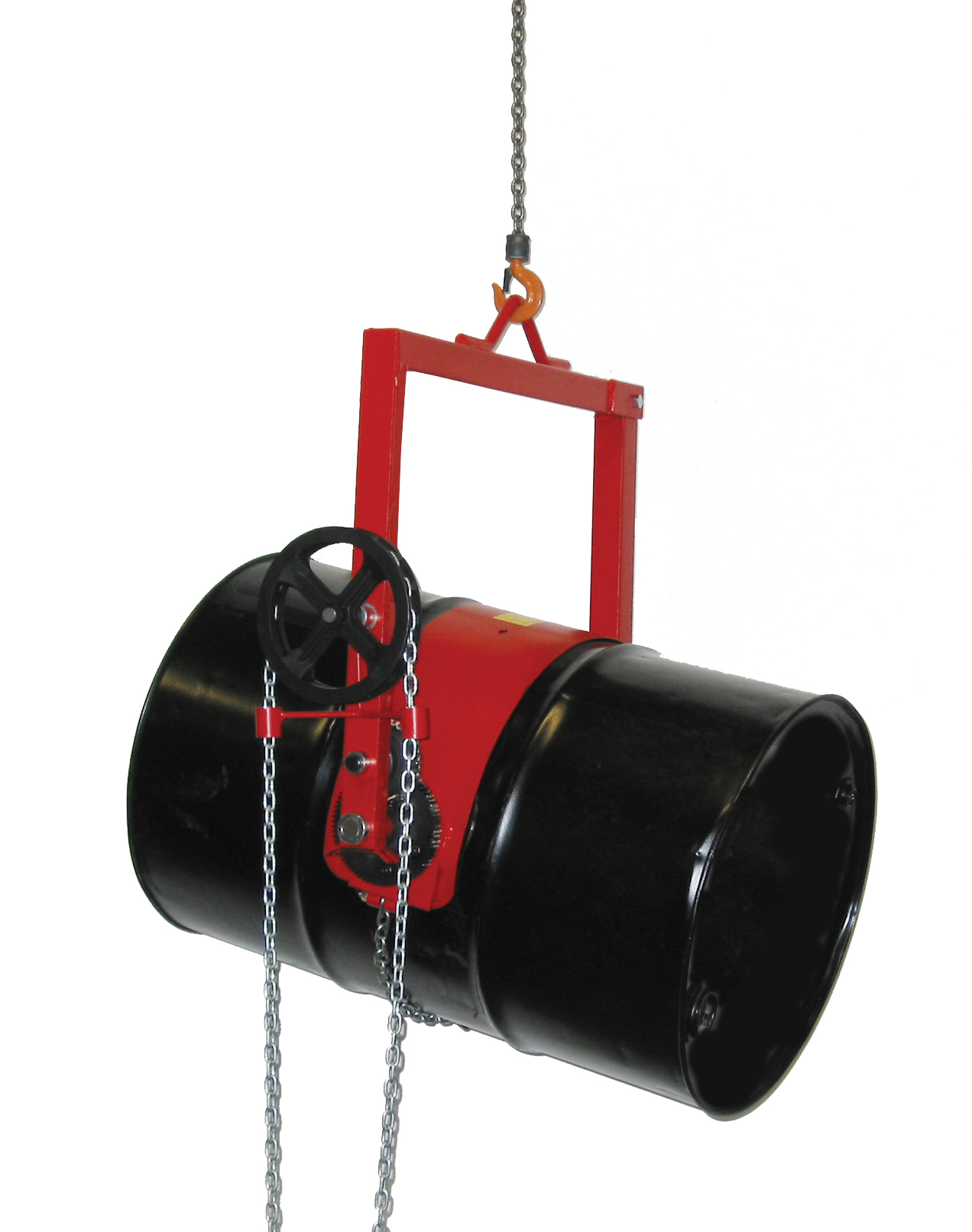 Deluxe Controlled Drum Lifter/dispenser, 800 Lbs Capacity