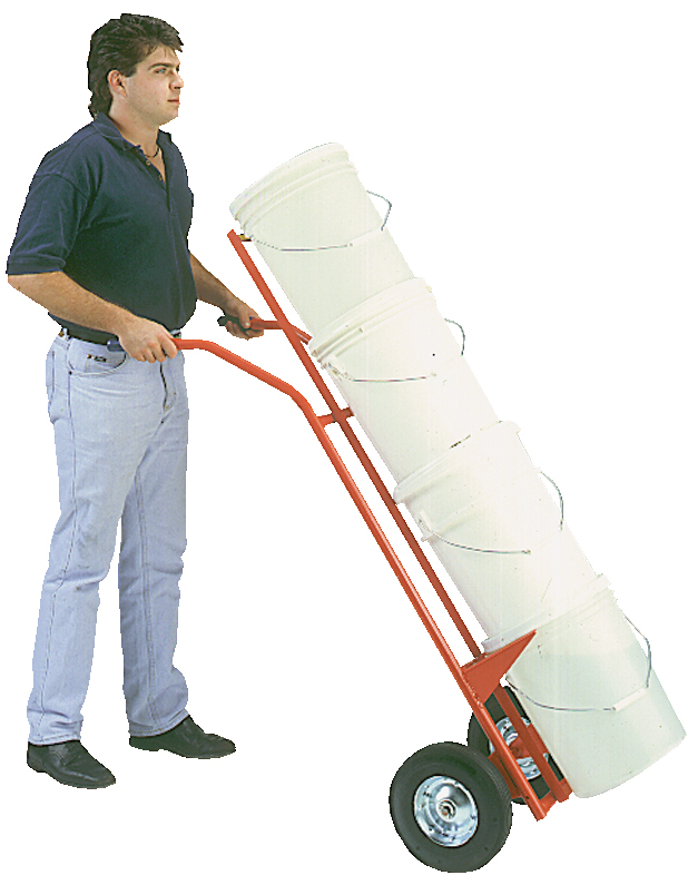 Pail Truck, Semi-pneumatic, 500 Lbs Capacity