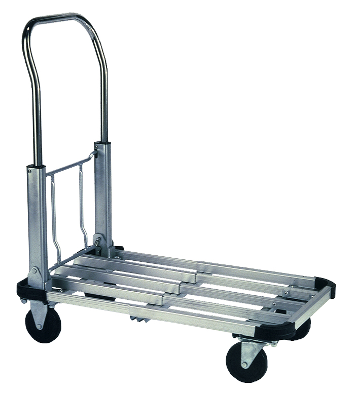 Economy Aluminium Truck With Telefolding Handle, 300 Lbs Capacity