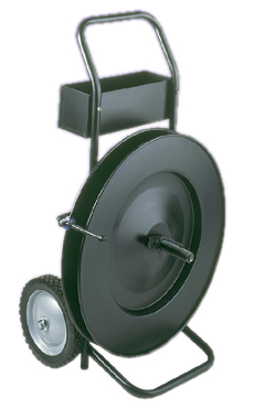 Universal Strapping Truck, 10 x 1-3/4 Inch Size, Semi-Pneumatic Wheel