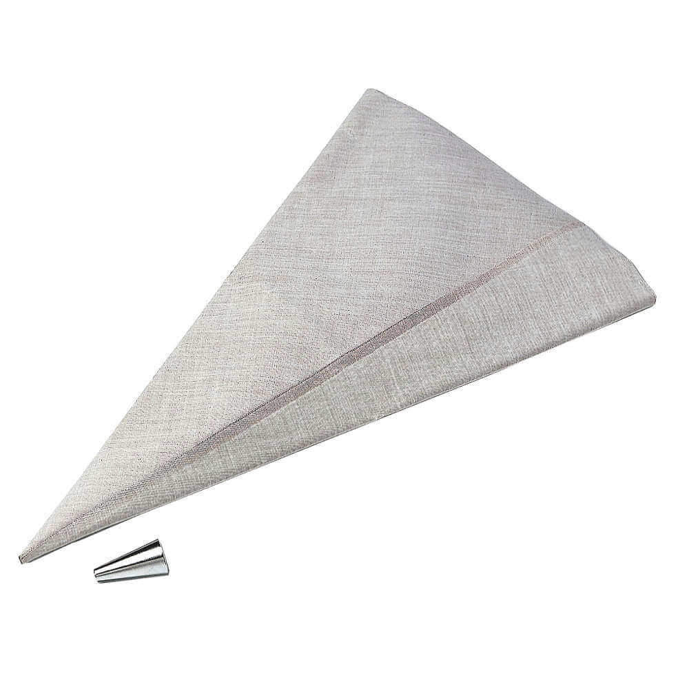 Grout Bag 12 x 24 Inch Brown Vinyl With Metal Tip