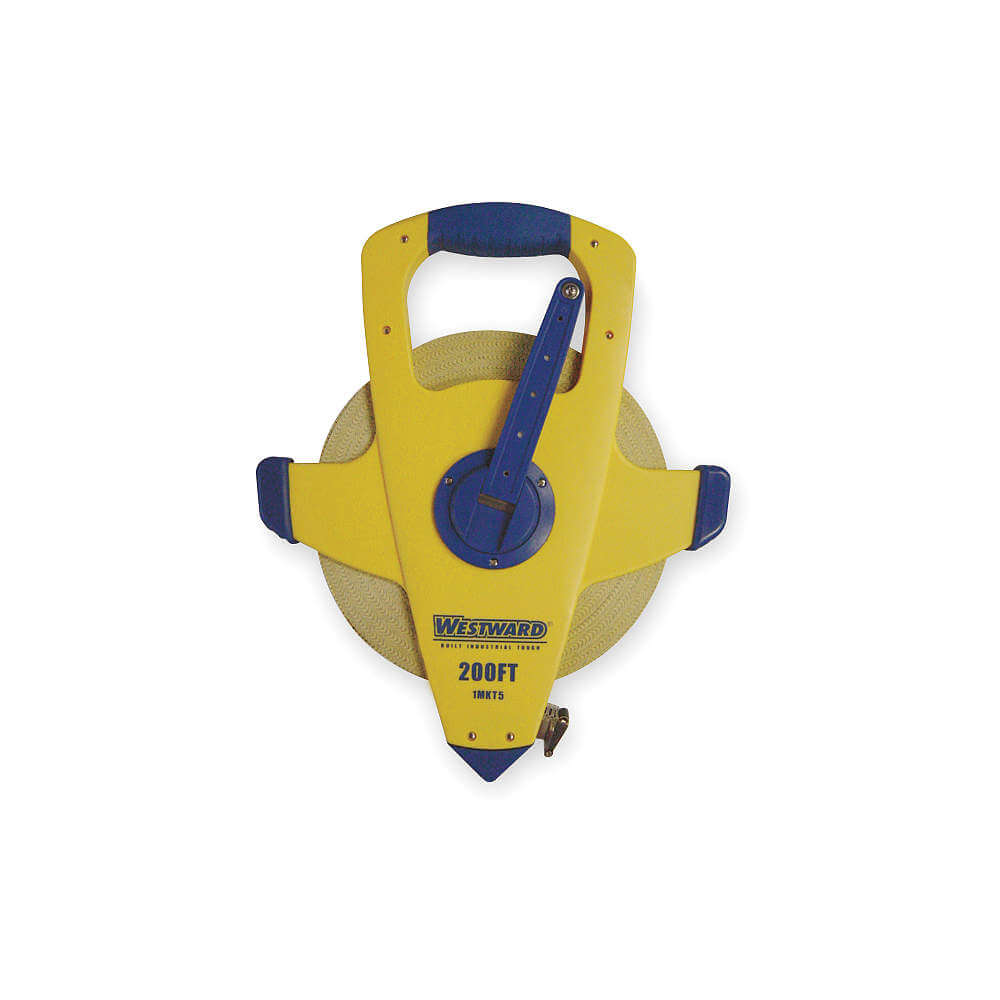 WESTWARD 1MKT5 Long Tape Measure 1/2in x 200ft Fiberglass | AB2KLA