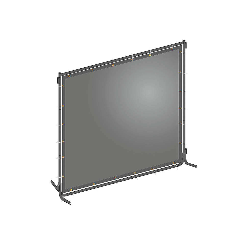 WESTWARD 22RN75 Welding Screen 6 Feet Width 6 Feet Gray | AB6YJG
