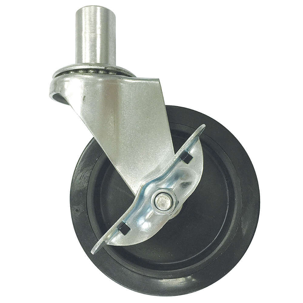 Swivel Poly Vinyl Caster with Brake 4 x 1