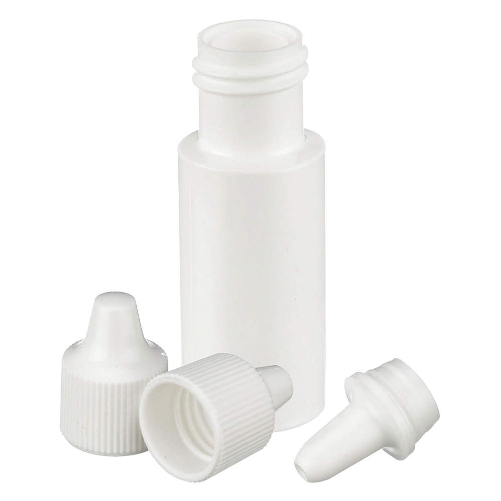 WHEATON 211622 Dropper Bottle 7mL White Round PK144 | AG9ZDX 23MU79