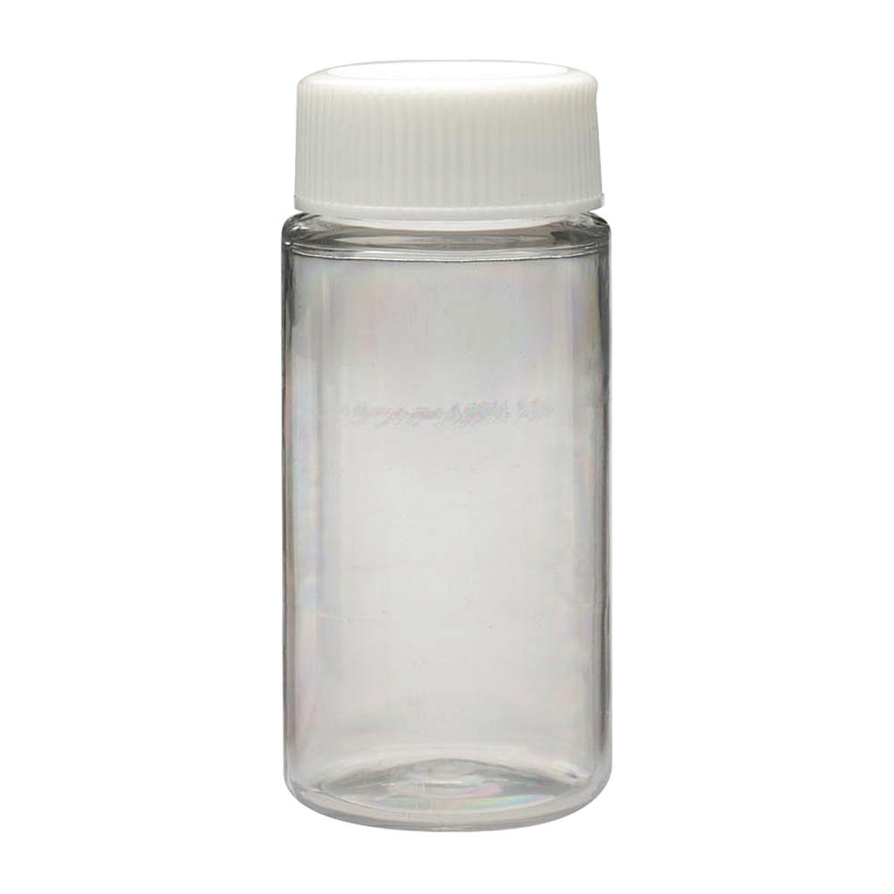 Sample Vial, Borosilicate Glass, 20 mL Capacity, 27 mm Dia, Foil/Metal Pulp