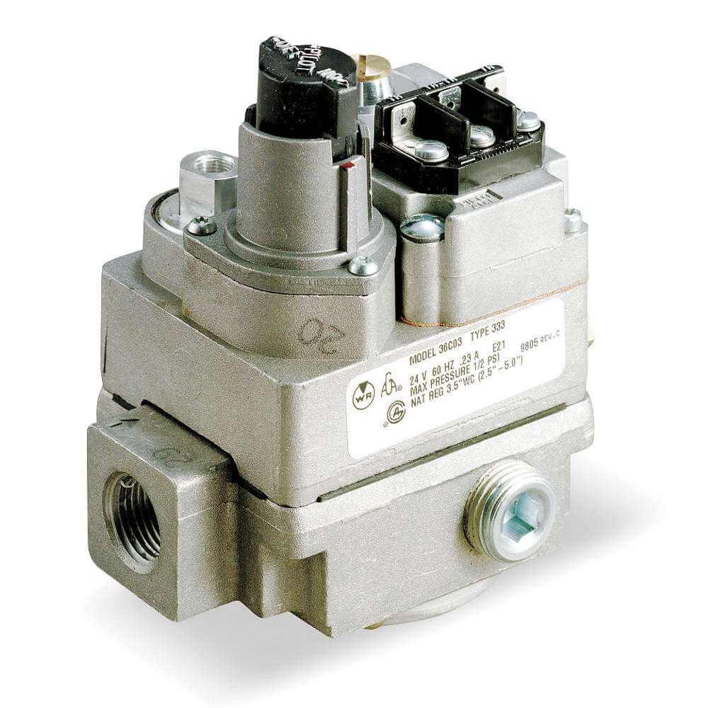 WHITE-RODGERS 36C03U-433 Gas Valve Fast Opening 280000 Btuh | AB9MTY 2E401