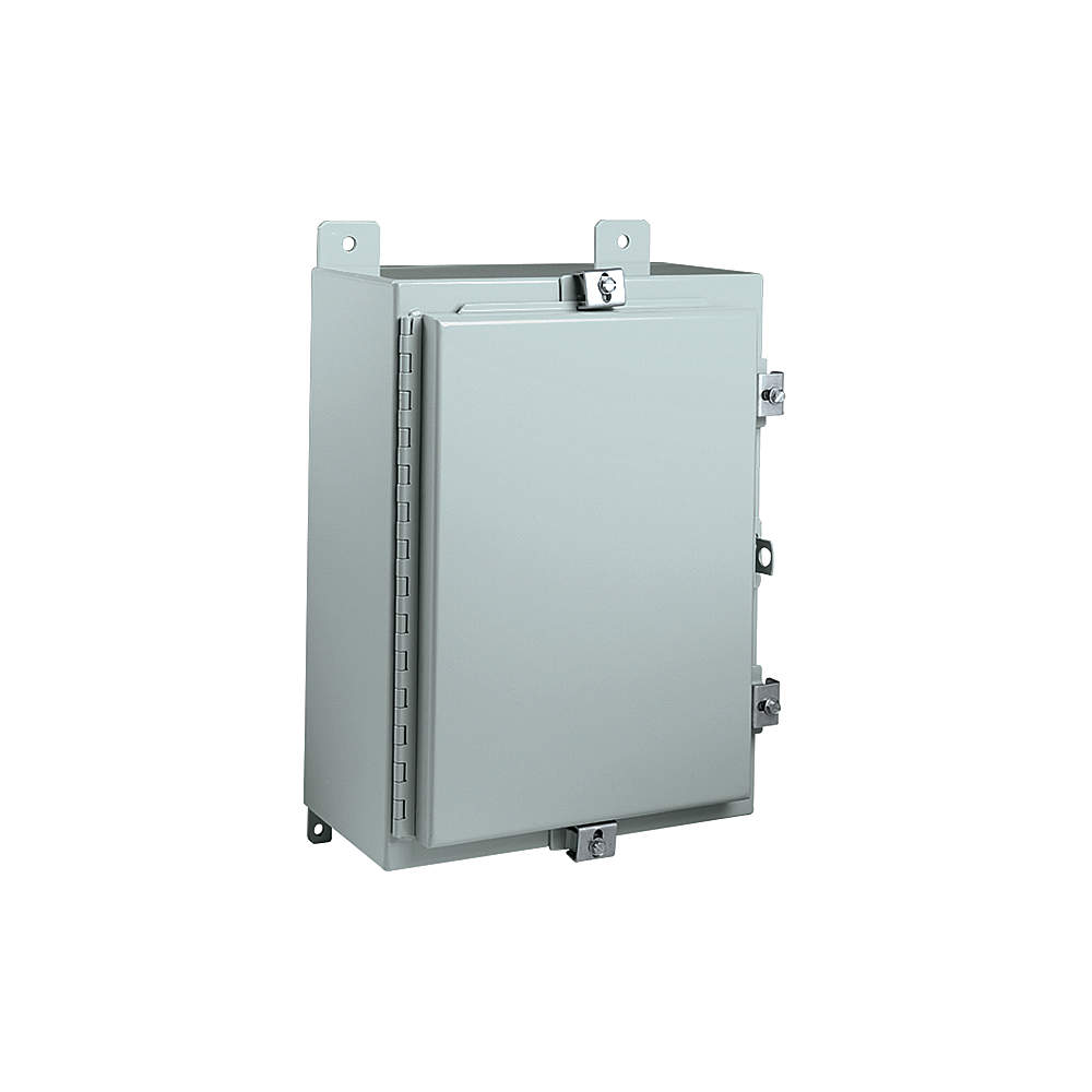 WIEGMANN N4243008 Metallic Enclosure 24 Inch Height x 30 Inch Width x 8 Inch Depth | AG2LDY 31LA06