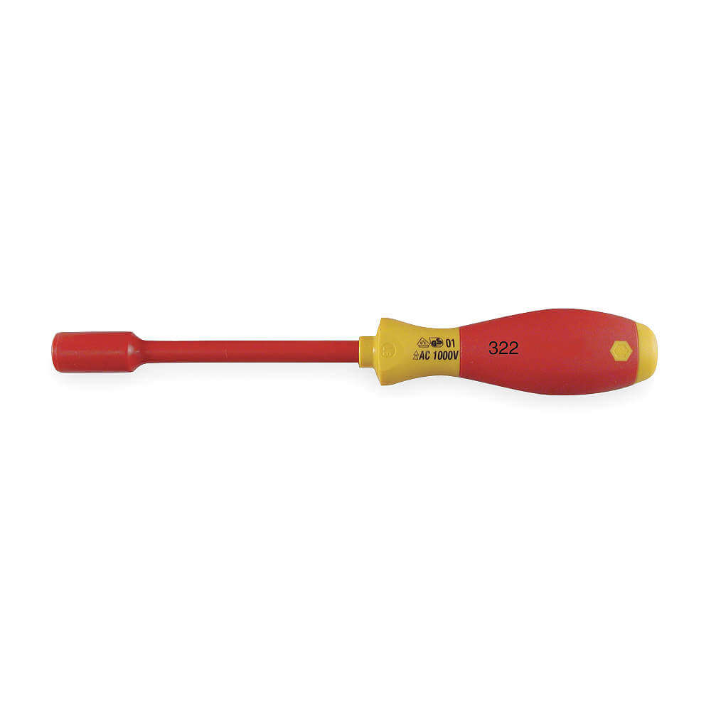 Insulated Nut Driver 5.5mm 5 Inch Shank