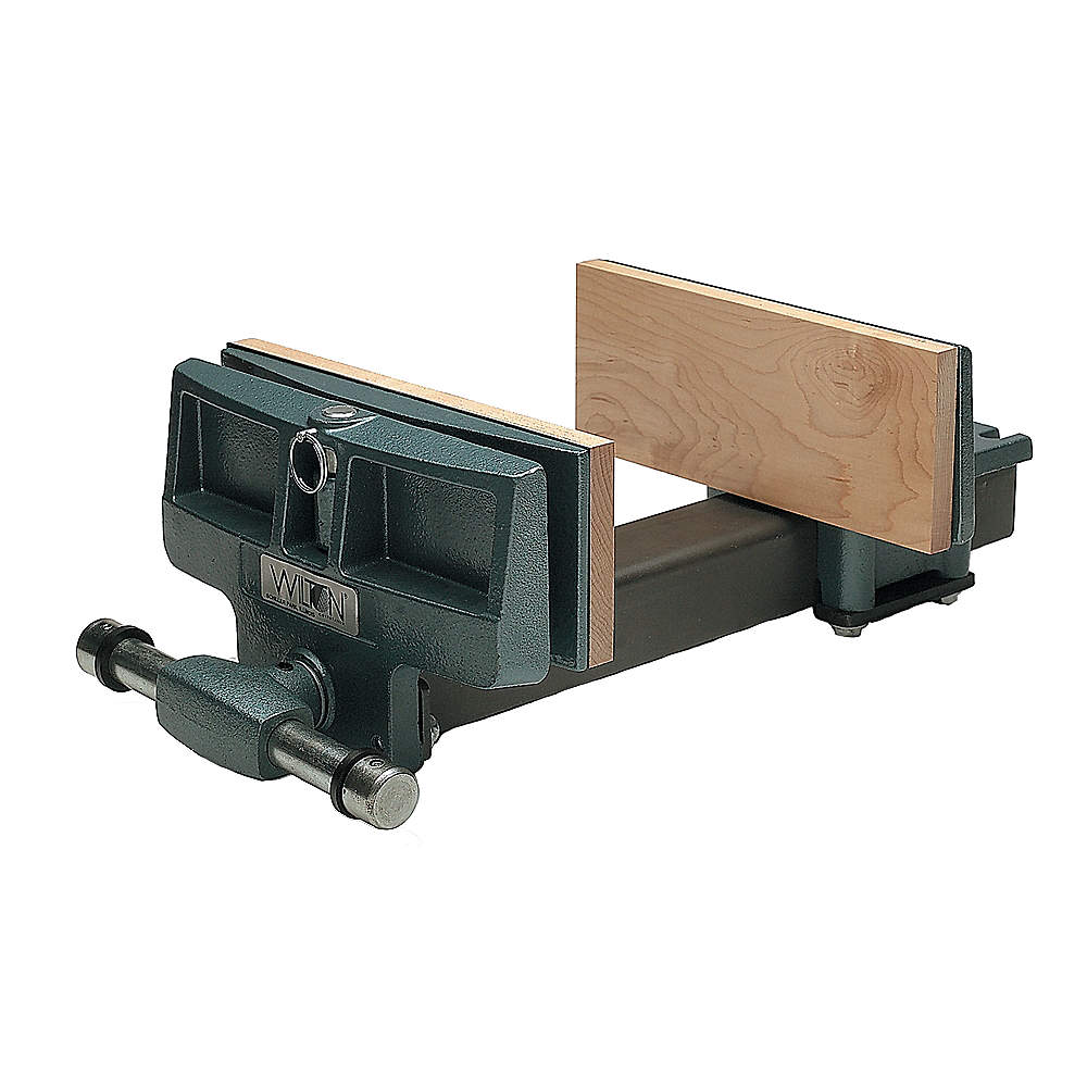 Woodworking Vise Stationary 10 Inch Jaw Ductile Iron