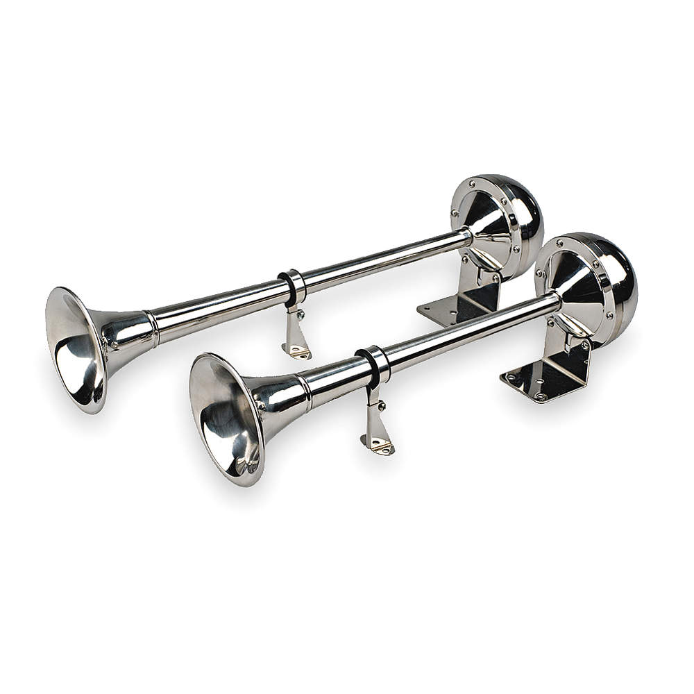 Dual Trumpet Horn Electric 4 Inch Width 116 Db