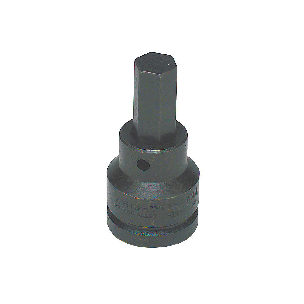 Impact Metric Hex Bit Socket, 3/4 Inch Drive, 6 Point, 17mm