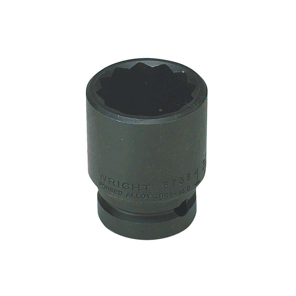 Impact Socket, 3/4 Inch Drive, 12 Point, 22mm