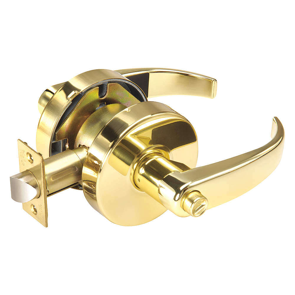 Door Lever Lockset Curved Storeroom