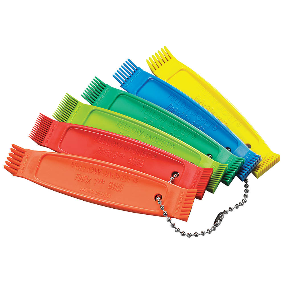 Fin Combination Kit, 8 to 20 Fins Per Inch