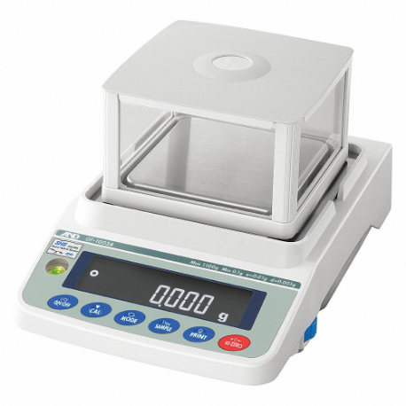 A&D WEIGHING GF-1003A Compact Bench Scale, 1, 200 G Capacity, 0.001 G Scale Graduations | CN8CRH 55CP70