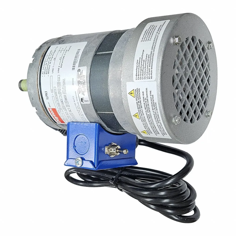 ABANAKI MGG127M12 Motor, 12 RPM, Compatible | CN7WXU 25AJ92