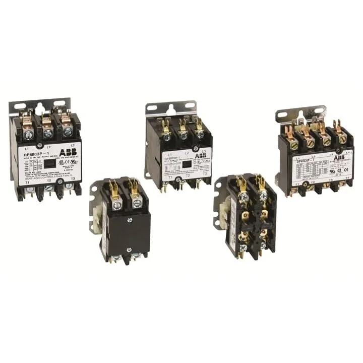 Auxiliary Contact, Fits 20-40 Amp Fr, SPDT, Double Form C, 0.25 Inch QC Termination