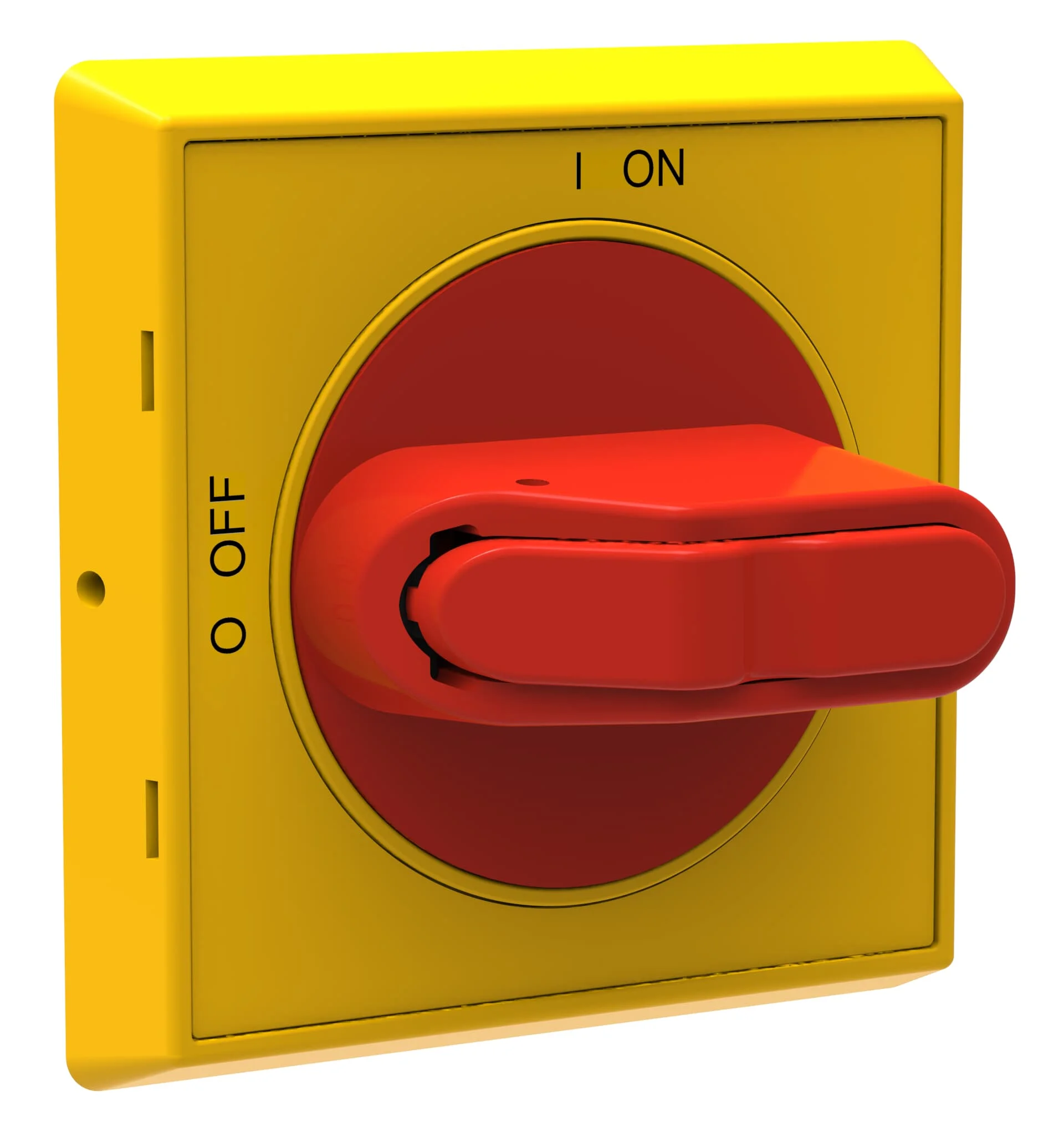 Handle, Red and Yellow