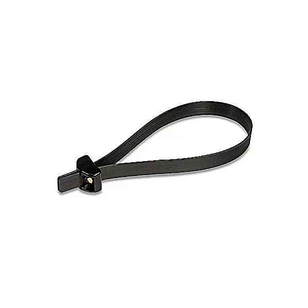 TYD5270M, CABLE TIE 27X0.5IN BLK ACETAL 250LB
