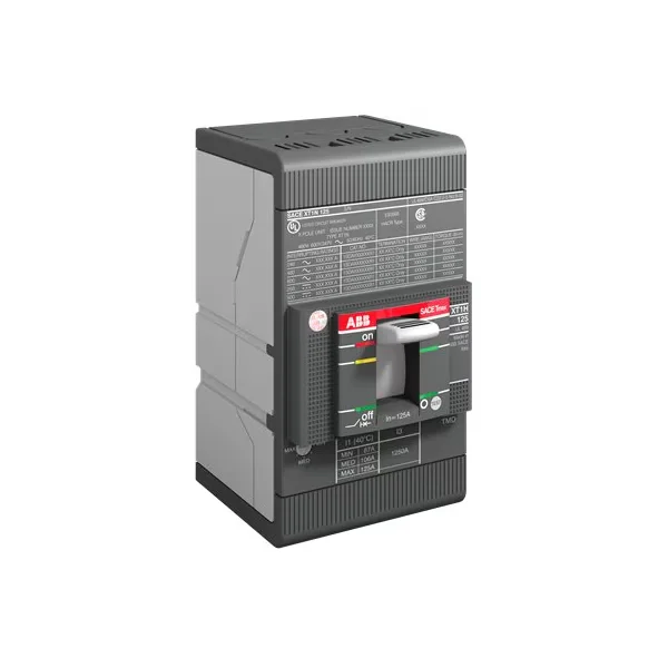 Circuit Breaker, T-Max, 3 Pole, Thermal Magnetic Fixed, 15-500 A