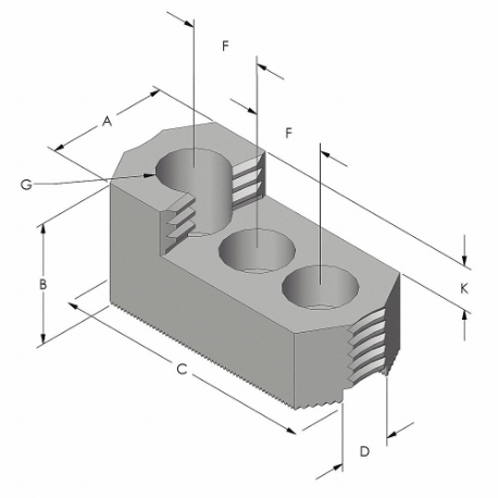 ABBOTT WORKHOLDING PRODUCTS KTT10HJSS